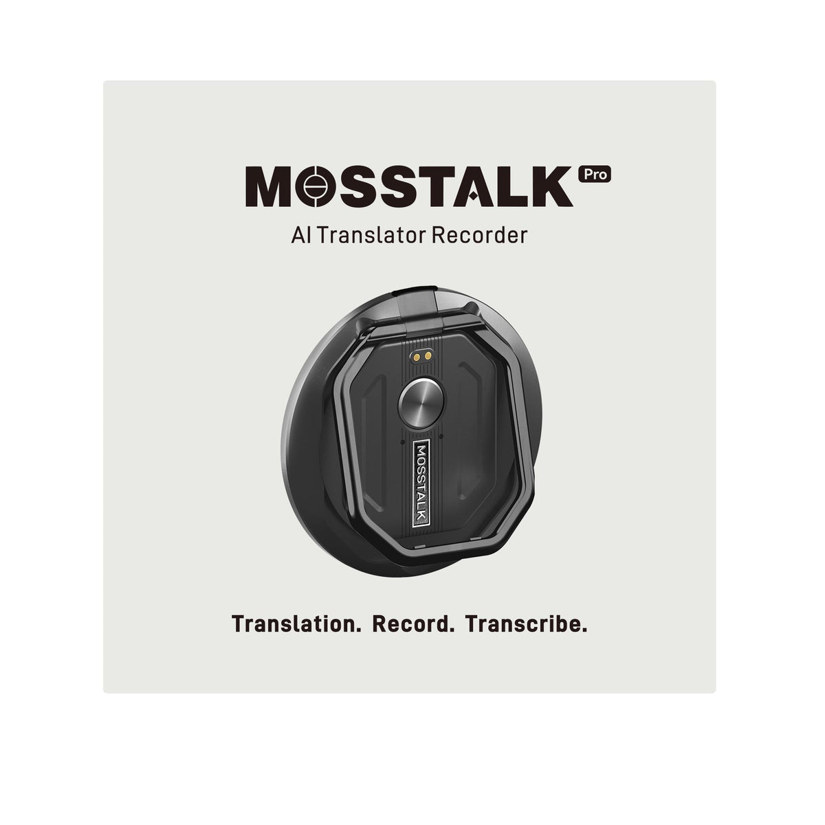 【新品】MOSSTALK Pro AI翻訳機 143言語 2025 new mosstalk pro smart ai translator review | 143 languages +