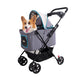 Ibiyaya FS1617 Easy Strolling Pet Stroller