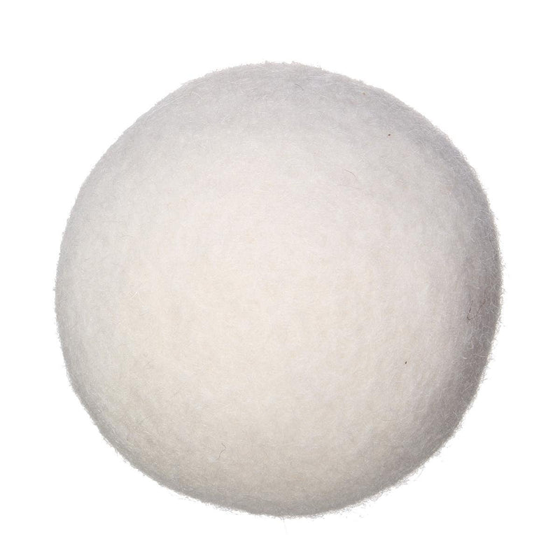 Slowood 洗衣羊毛氈烘乾球-8厘米白色
