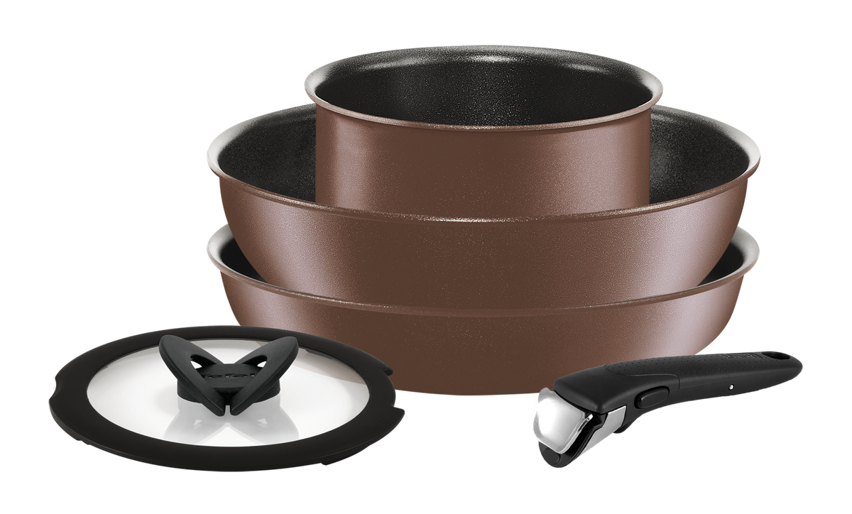 TEFAL Ingenio Expertise Brown 5pcs Set L69190 – ElecBoy 電器幫