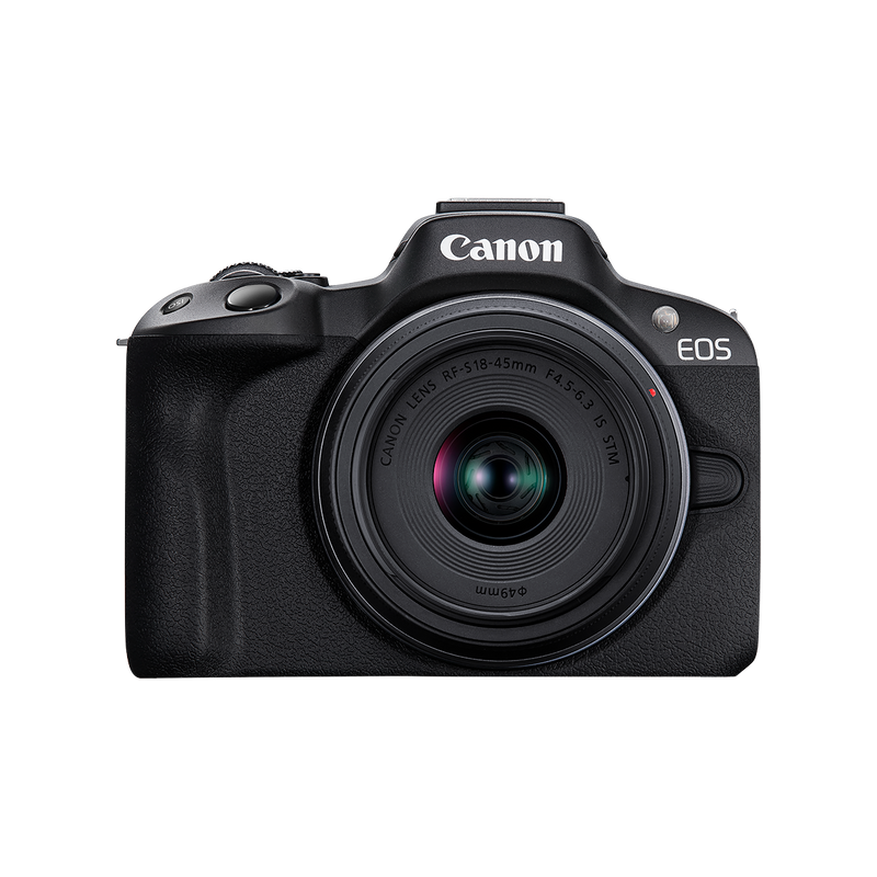 CANON 佳能 EOS R50 RF-S 18-45mm f/4.5-6.3 IS STM 及 RF-S 55-210mm f/5-7.1 IS STM 套裝 無反光鏡可換鏡頭相機
