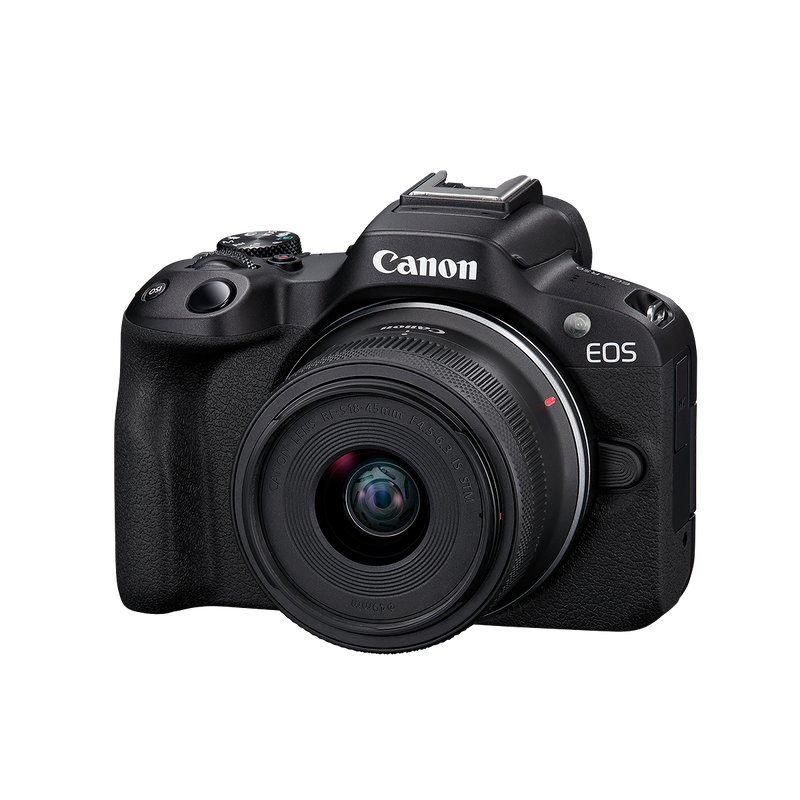 CANON 佳能 EOS R50 RF-S 18-45mm f/4.5-6.3 IS STM 及 RF-S 55-210mm f/5-7.1 IS STM 套裝 無反光鏡可換鏡頭相機