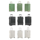 Nautica Classic Series Voyage Hard Shell Suitcase