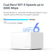 MERCUSYS Halo H90X AX6000 Dual Band WiFi 6 Mesh Router (3 Pack)