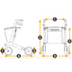 Sunrise Gemino 30M 可摺合助行車 (鋁製車架)