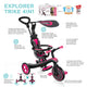 Globber EXPLORER TRIKE 4 IN 1