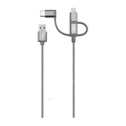 ATN A14 Lightning & Type-C & Micro 3合1 充電線