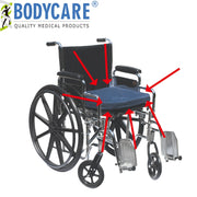Bodycare FOAM WITH GEL BLADDER WHEELCHAIR CUSHIONS,16