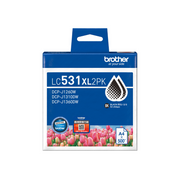 BROTHER 兄弟 LC531XL2PK 黑色墨盒套裝
