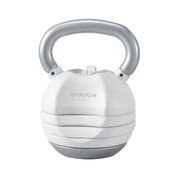 Byzoom Pure Series Adjustable Kettlebell 40LB (White) (Pc)