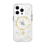 CASE-MATE Rifle Paper Co. - Petite Fleurs MagSafe for iPhone 15 Pro Mobile Phone Case
