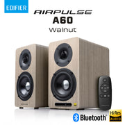 EDIFIER 漫步者 AirPulse A60 (WALNUT) 桌面型Hi-Fi喇叭