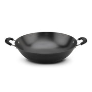 ecHome HCI36W 36cm Super Iron Wok Wok Pan