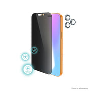 FASE iPhone 17 Pro Lens protector + Privacy Screen Protector (with antimicrobial coating)