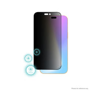 FASE iPhone 17 ProMax Lens protector + Privacy Screen Protector (with antimicrobial coating)