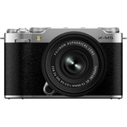 FUJIFILM 富士 FUJIFILM X-M5 XC15-45mm f/3.5-5.6 數碼相機 银色 無反光鏡可換鏡頭相機