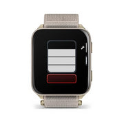 GARMIN Garmin Venu X1 Soft Gold Titanium with French Gray Nylon Smart Watch