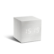 Gingko Design Cube Click Clock