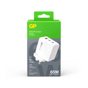 GP 超霸 65W USB-C 及 USB-A GaN三接口快速充電器
