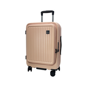 HALLMARK PC Japan Hinomoto wheels Front Opening Luggage with Zipper HM902T