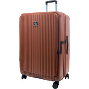 HALLMARK PC前揭式+中開防盜拉鍊可擴充行李箱