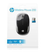 HP 200 Black Wireless Mouse Vendor Premium