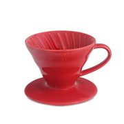 HARIO GJHA-VDCR-01-R CERAMIC COFFEE DRIPPER V60-01R