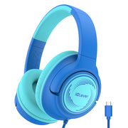 iClever C371 折疊式有線USB-C兒童耳機