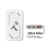 inno3C i-67ET Ultra Slim 67W 3-Ports GaN Travel Fast Charger (Sliver)