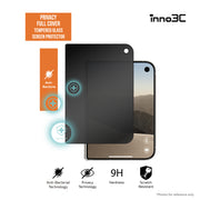 inno3C 創品 防窺抗菌全覆蓋鋼化玻璃屏幕保護貼 iPhone Duo