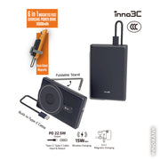 inno3C KH-36 6 in 1 Magnetic Fast Charging Power Bank 10000mAh