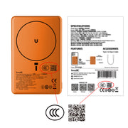inno3C 創品 [CCC QR Code][CCC 3C 認證] M6 超薄磁吸無線充移動電源 5000mAh  移動電源