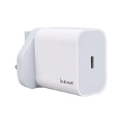 in & out SDC-20W PD 20W 快速充電器 代理贈品