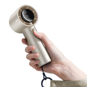 JISULIFE Pro1 S Light Brown Handheld Rapid Cool Handy Fan