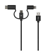 KikoSaka KS-LCM3 Lightning & Type-C & Micro 3 in 1 Data Charging Cable