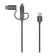 KikoSaka KS-LCM3 Lightning & Type-C & Micro 3 in 1 Data Charging Cable
