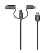 KikoSaka KS-LCM3 Lightning & Type-C & Micro 3 in 1 Data Charging Cable