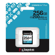 KINGSTON 金士頓 Canvas Go!Plus SD 記憶卡//256GB