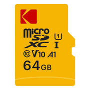 KODAK Kodak micro-SD UHS-I U1 V10 A1 64GB