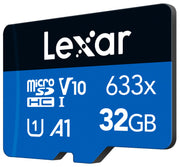 Lexar High-Performance 633x MicroSDHC UHS-I 記憶卡