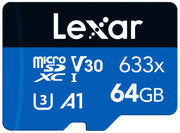Lexar High-Performance  633x MicroSDHC UHS-I 記憶卡
