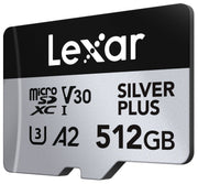Lexar Professional SILVER PLUS MicroSDXC UHS-I 記憶卡