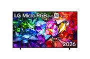 LG 樂金 Micro RGB evo AI MRGB95 4K 智能電視 2026 LED 液晶體電視