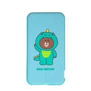 LINE FRIENDS DINO BROWN 5000mAh Power Bank