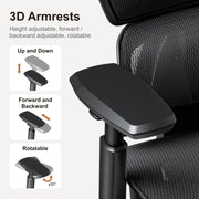 LUMIVIDA CH05-22 Ergonomic Office Mesh Chair