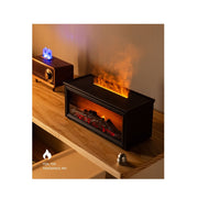 Mibeli HY05 280ml 仿真木炭壁爐香氛 加濕機