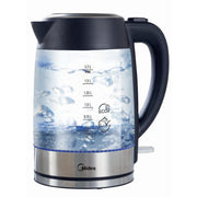 MIDEA MKG1724J 1.7L Glass Electric Kettle