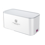 MEC 日本剛 5插位U型電拖板連收納盒功能 帶3 USB-A 電源拖板