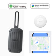 MiLi MiTag DUO 全球定位旅行行李牌 -支援 Apple iOS 及 安卓Android