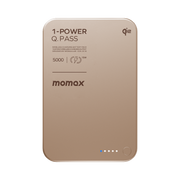 Momax IP129 1-Power Q.Pass Qi2 5000mAh Magnetic Wireless Power Bank